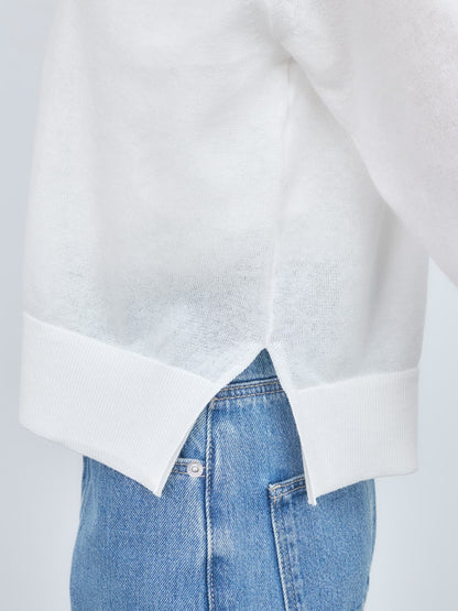 シアーVネックカーディガン　[通常]