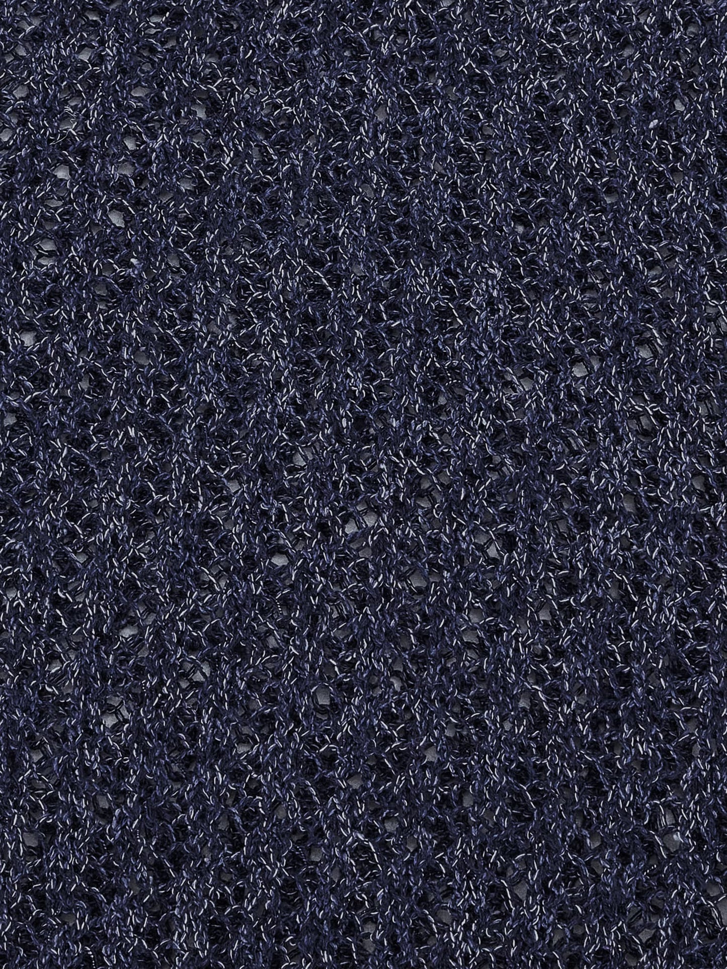 2wayコードヤーンミックス透かしニット　[通常]