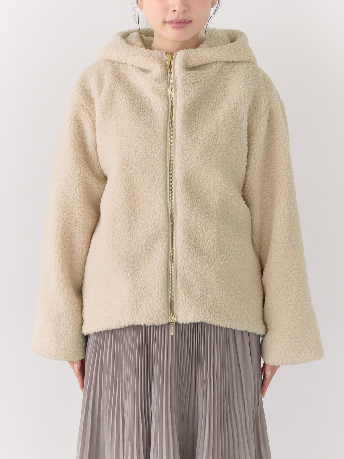 ※こちらが実物のカラーに一番お色味が近くなっております。（アイボリー）<br>149cm | B:77 W:60 H:83 股下:68.5 | ワンサイズ着用