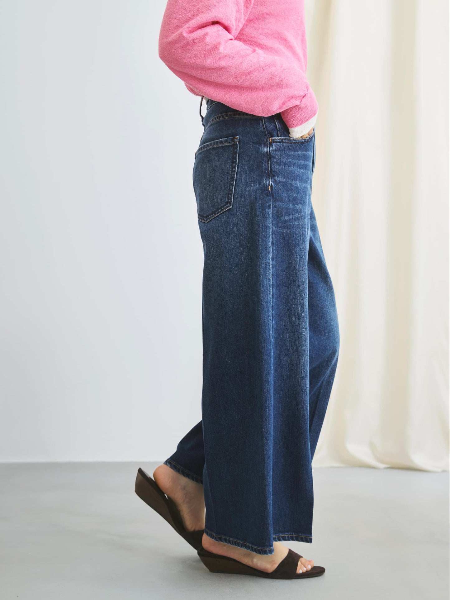 【Healthy DENIM×COHINA】BABY GINGER センタープレスデニム-short & regular　[通常]