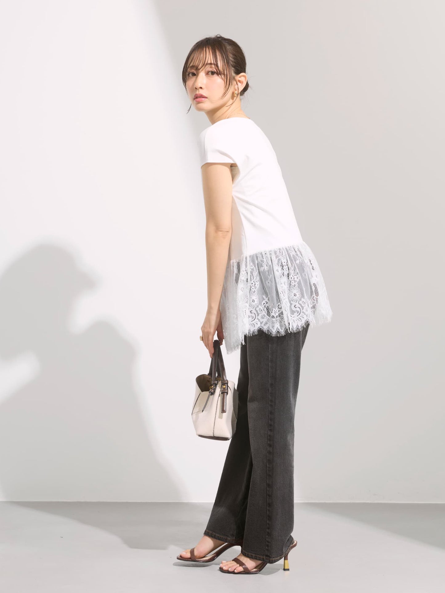 COHINA DENIM ブーツカット-short & regular　[通常]