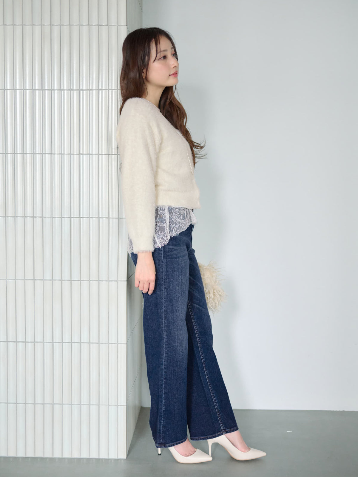 【Healthy DENIM×COHINA】Canelé ストレートデニム-short & regular 　[通常]