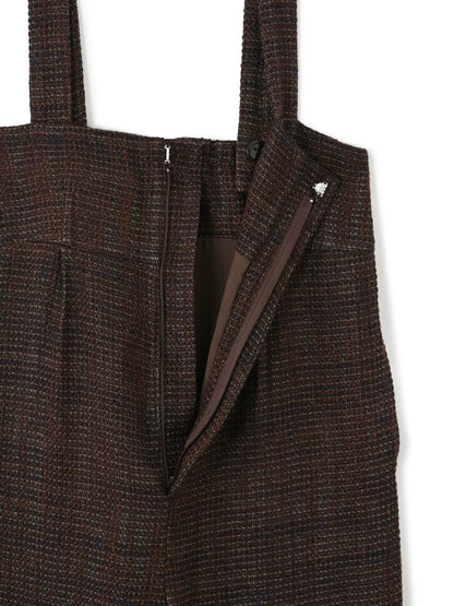 ラメミックスツイードサロペット　[通常]