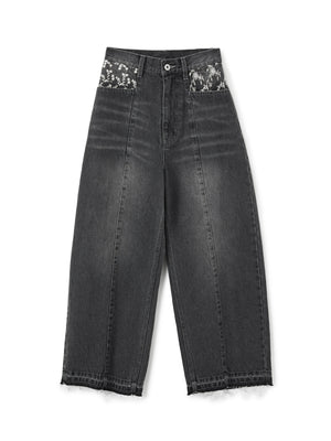 ※こちらが実物のカラーに一番お色味が近くなっております。（ウォッシュブラック）<br>