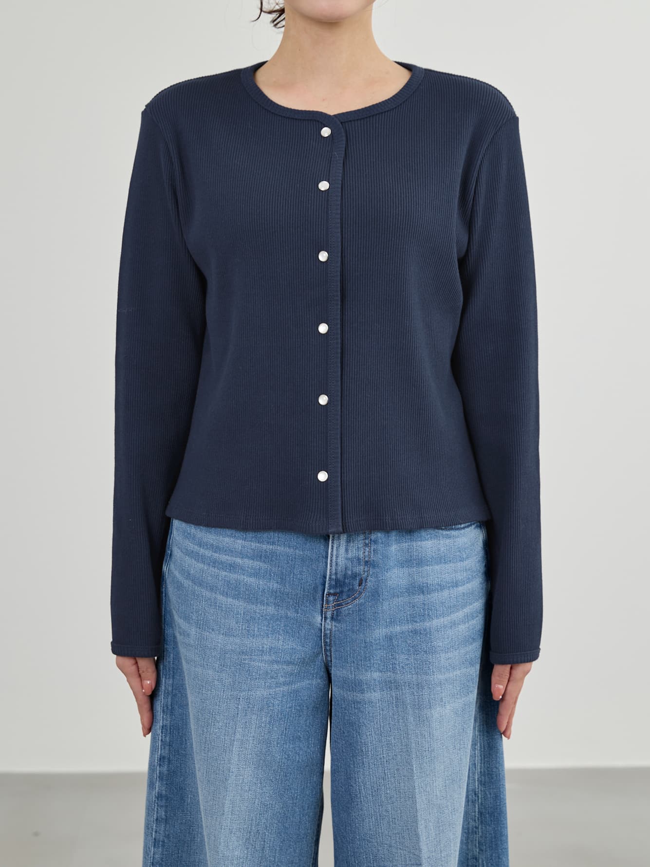 ※こちらが実物のカラーに一番お色味が近くなっております。（ネイビー）<br>149cm | B:77 W:60 H:83 股下:68.5 | ワンサイズ着用