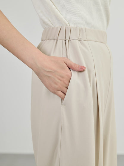 【UVカット/ウォッシャブル/防シワ】リラクシータックパンツ-short & regular　[通常]