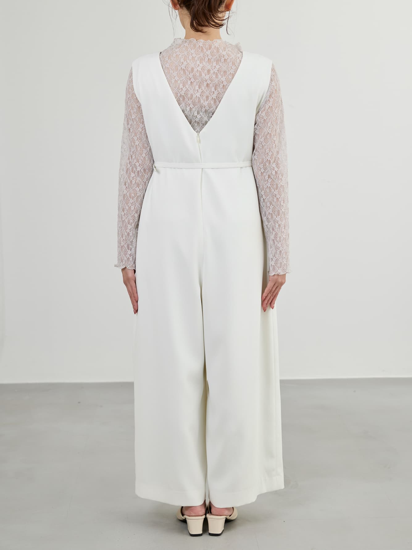 キーネックとろみオールインワン-short & regular　[通常]