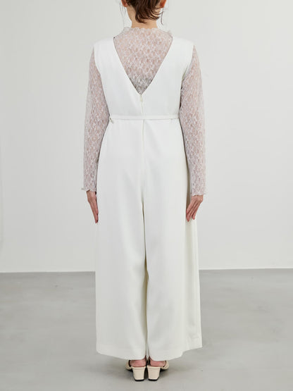 キーネックとろみオールインワン-short & regular　[通常]