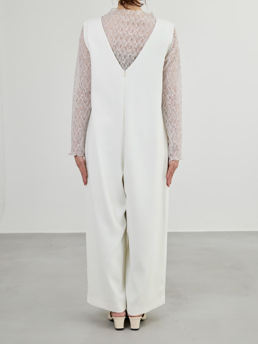 キーネックとろみオールインワン-short & regular　[通常]