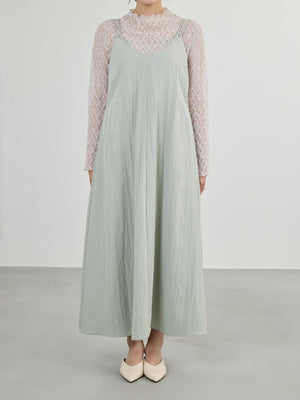 ※こちらが実物のカラーに一番お色味が近くなっております。（ミント）<br>149cm | B:77 W:60 H:83 股下:68.5 | regular着用 (ヒールの高さ: 3.5cm) 