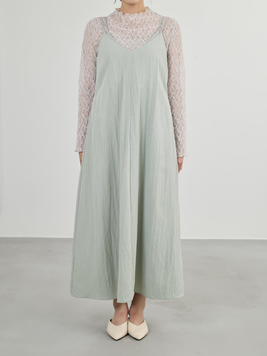 ※こちらが実物のカラーに一番お色味が近くなっております。（ミント）<br>149cm | B:77 W:60 H:83 股下:68.5 | regular着用 (ヒールの高さ: 3.5cm) 