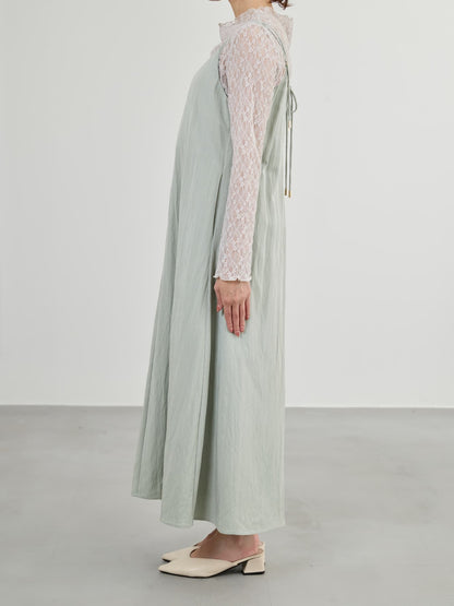 レイヤードデザインキャミワンピース-short & regular　[通常]