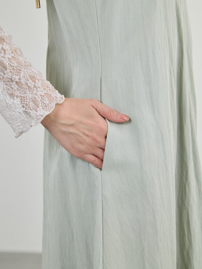 レイヤードデザインキャミワンピース-short & regular　[通常]