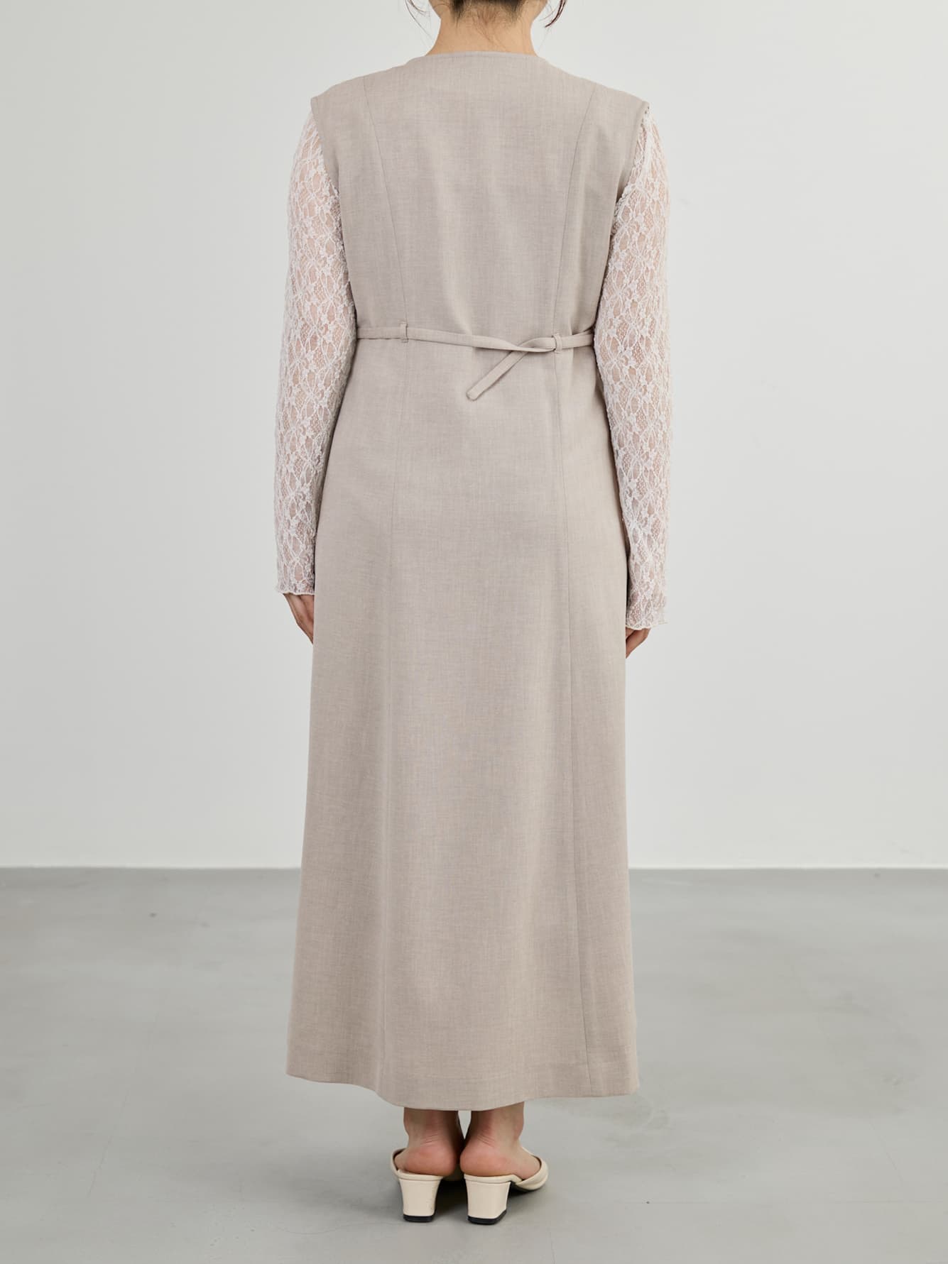 トリアセリネンライクジレワンピース-short & regular　[通常]