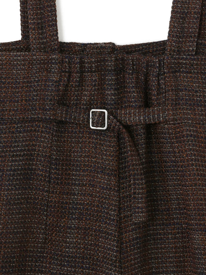 ラメミックスツイードサロペット　[通常]