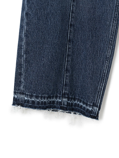 エンブロイダリーカーブデニム-short & regular　[通常]