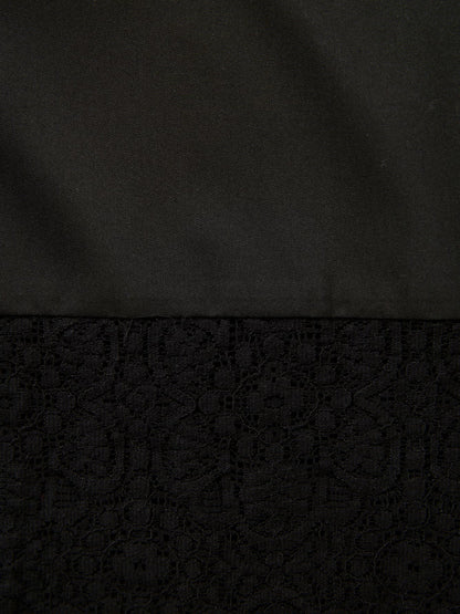 スカラップレースイージーパンツ-short & regular　[通常]