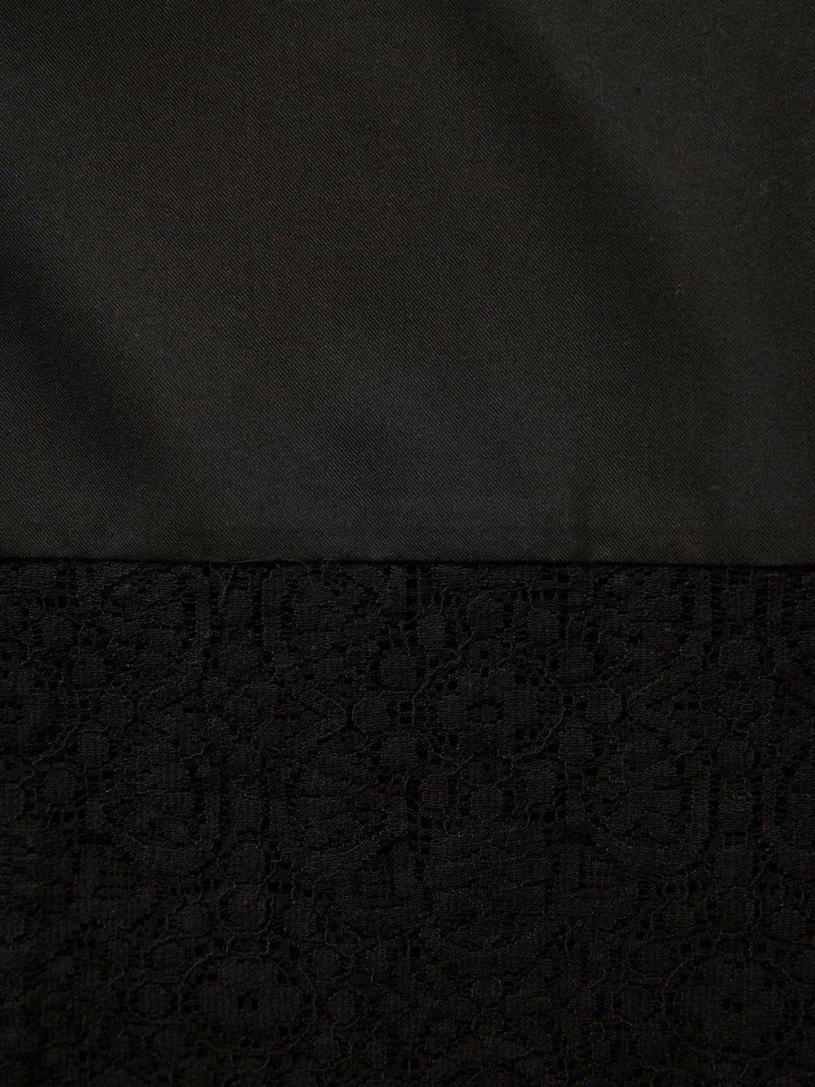 スカラップレースイージーパンツ-short & regular　[通常]