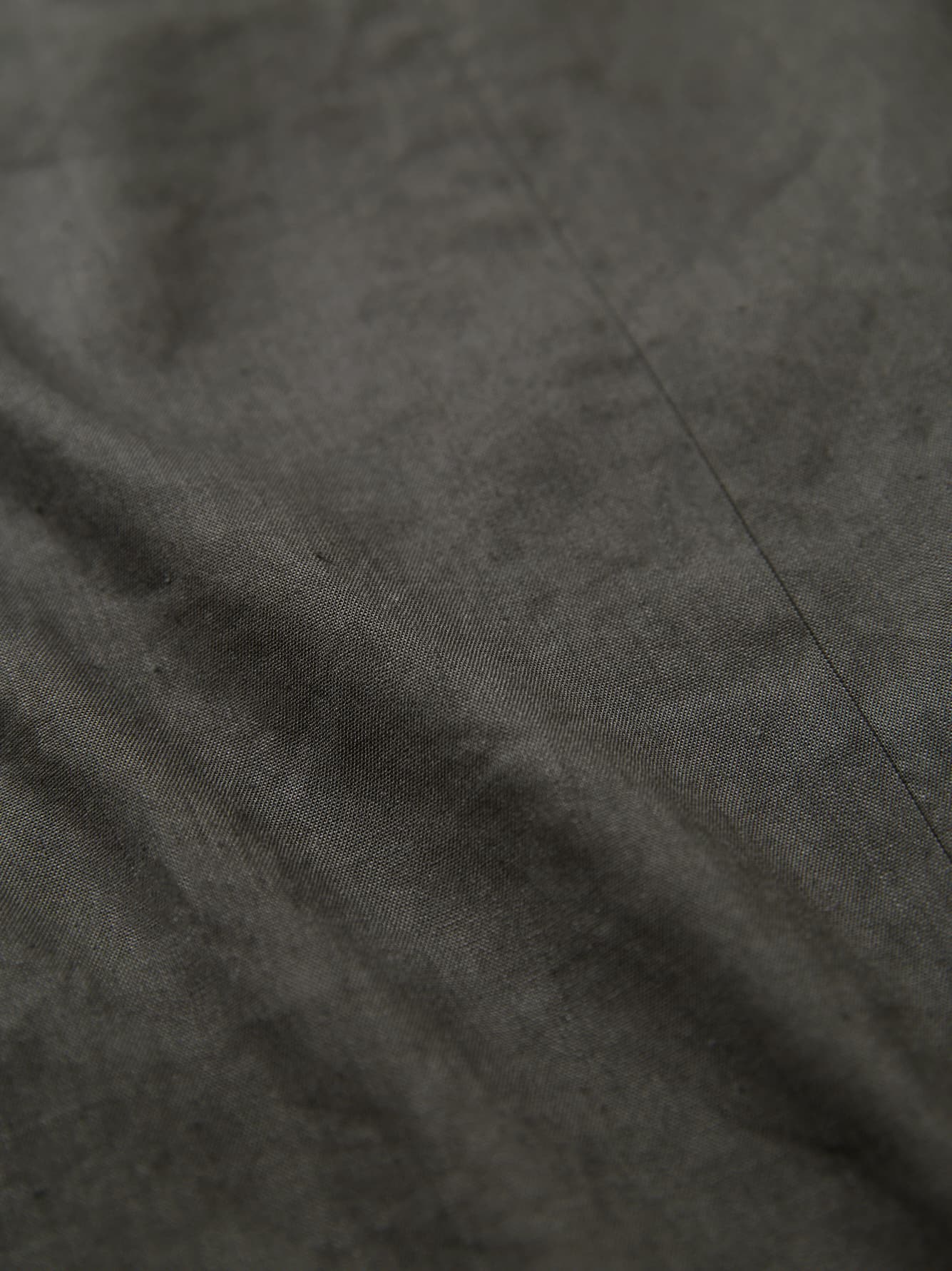 ストレッチリネンIラインスカート-short & regular　[通常]