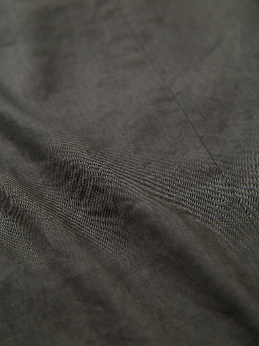 ストレッチリネンIラインスカート-short & regular　[通常]