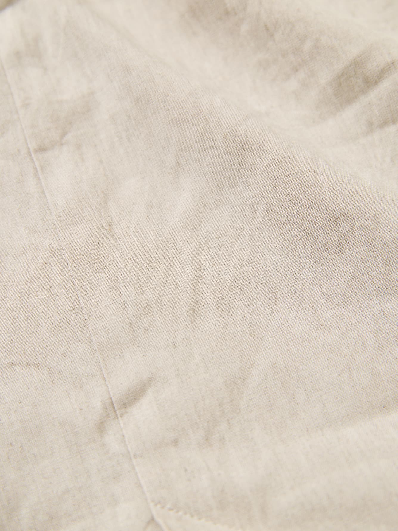 ストレッチリネンIラインスカート-short & regular　[通常]