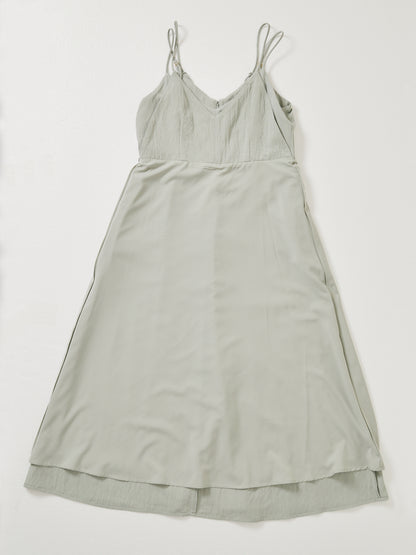 レイヤードデザインキャミワンピース-short & regular　[通常]