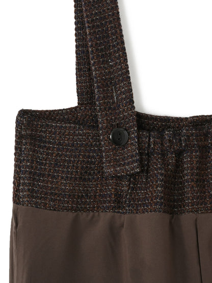 ラメミックスツイードサロペット　[通常]