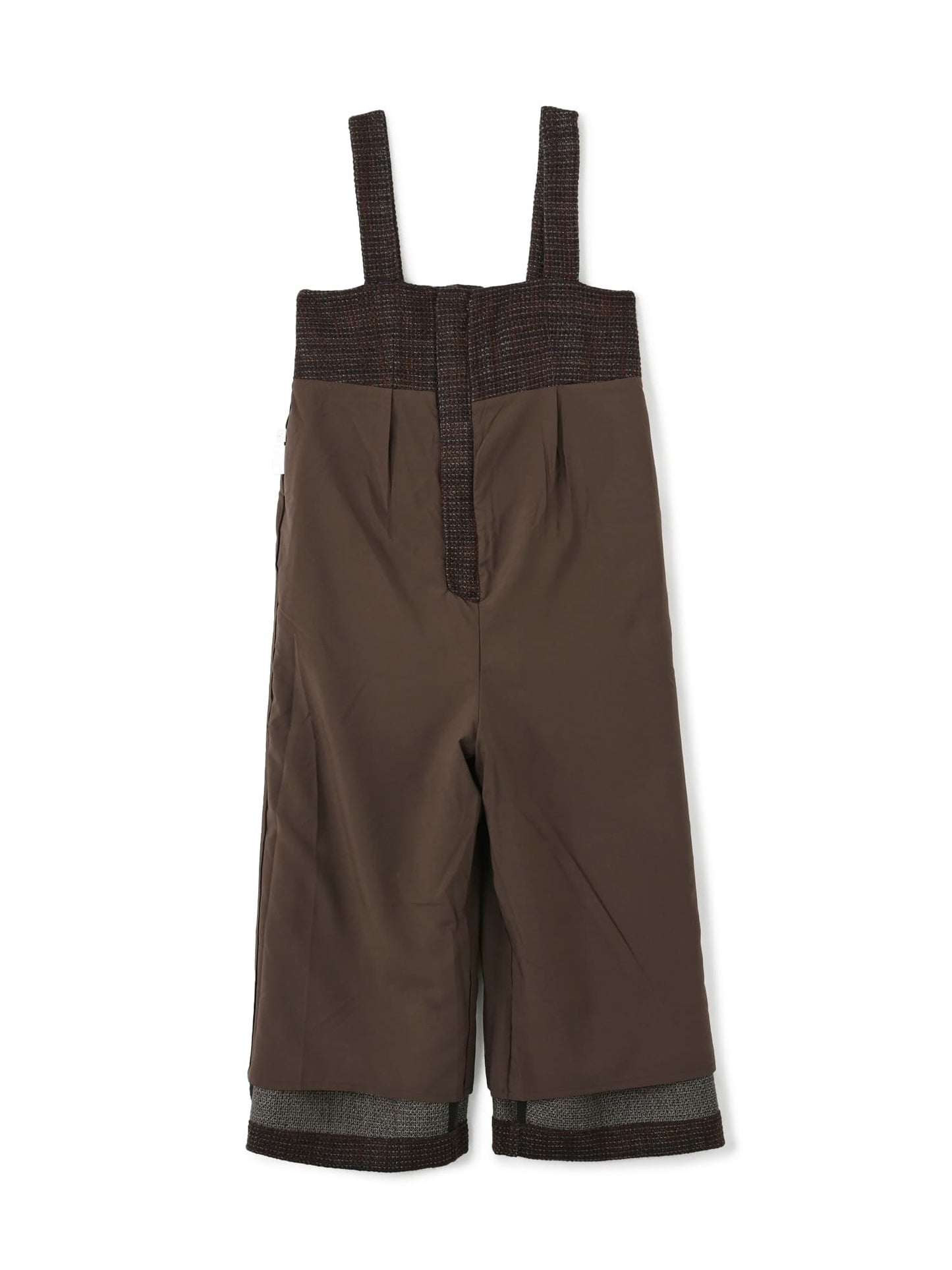 ラメミックスツイードサロペット　[通常]