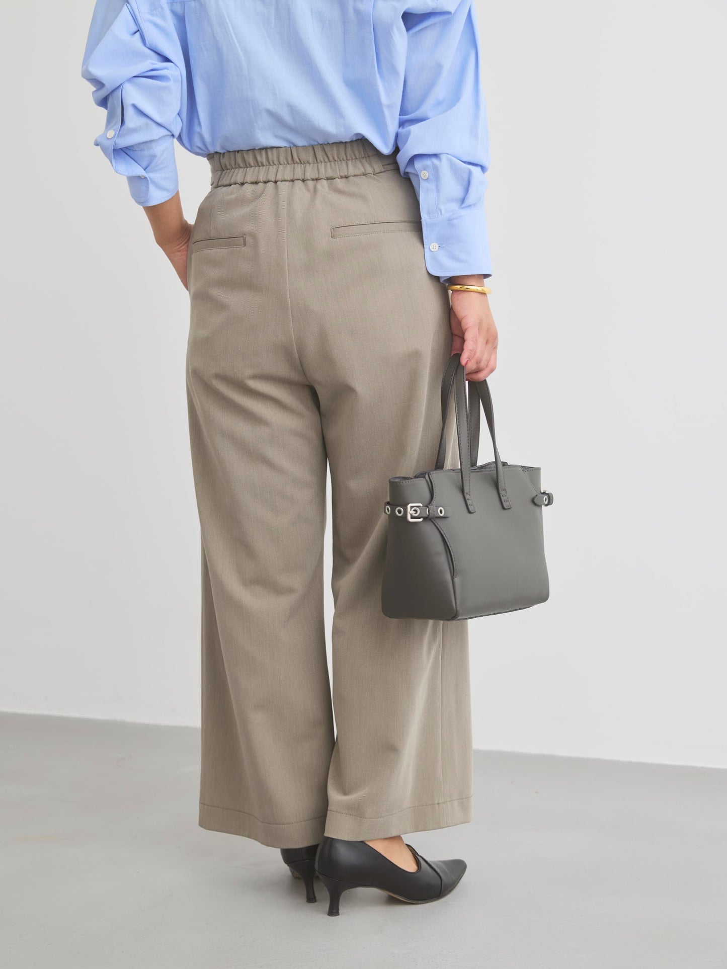 ウエストボタンマリンパンツ-short & regular　[通常]