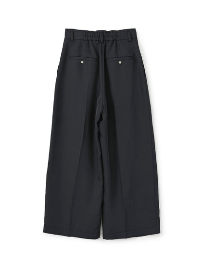ブライトツイルタックワイドパンツ　[通常]