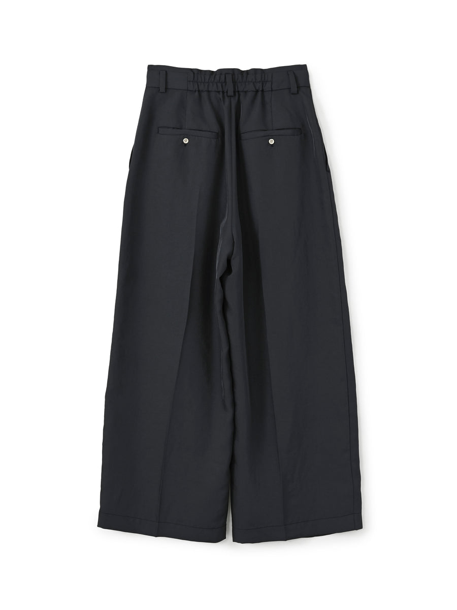 ブライトツイルタックワイドパンツ　[通常]