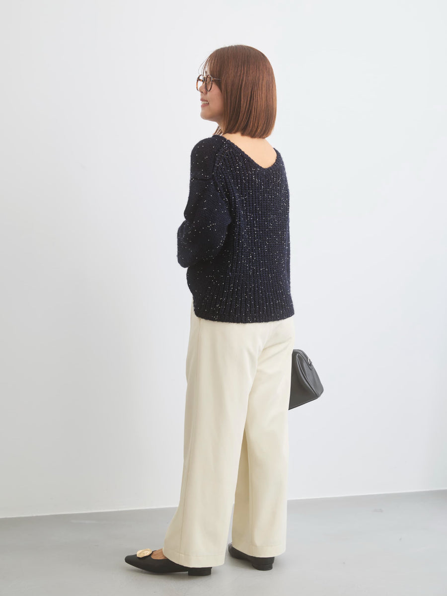 ウエストボタンマリンパンツ-short & regular　[通常]