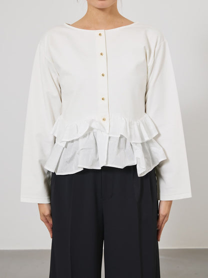 ※こちらが実物のカラーに一番お色味が近くなっております。（オフホワイト）<br>149cm | B:77 W:60 H:83 股下:68.5 | ワンサイズ着用