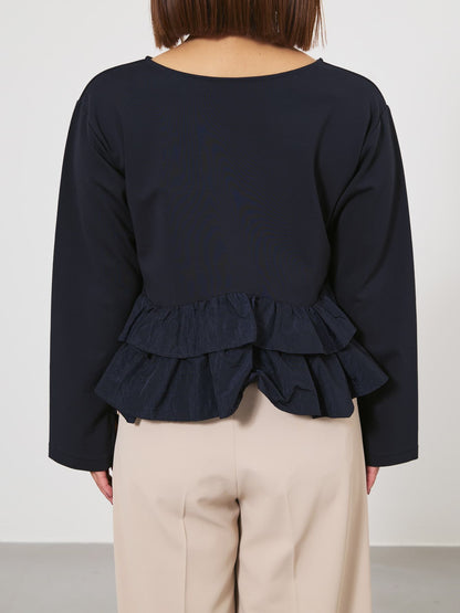 2wayフリルペプラムトップス　[通常]