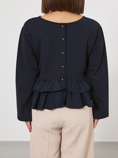 2wayフリルペプラムトップス　[通常]