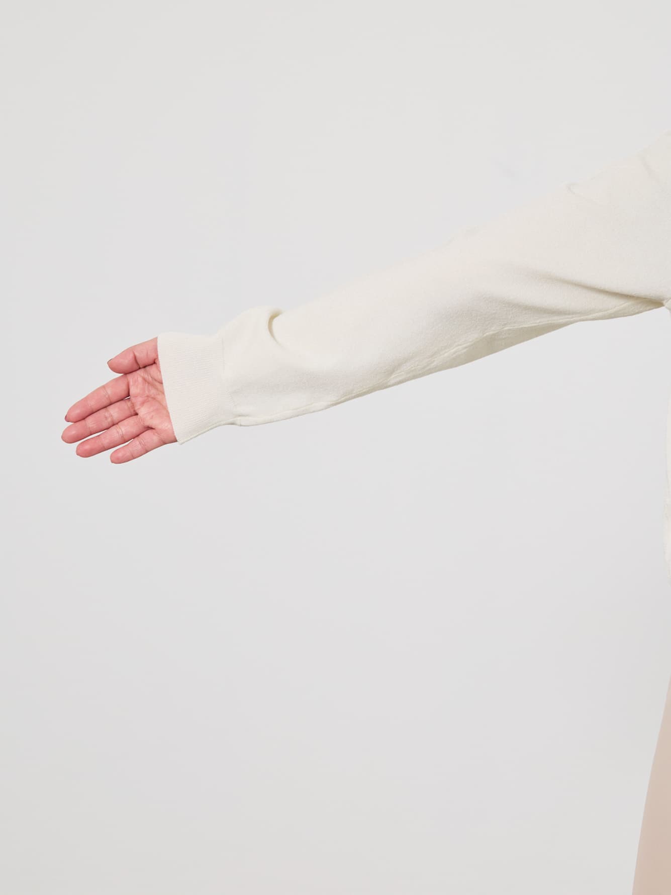 グロッシーゴールドボタンカーディガン　[通常]