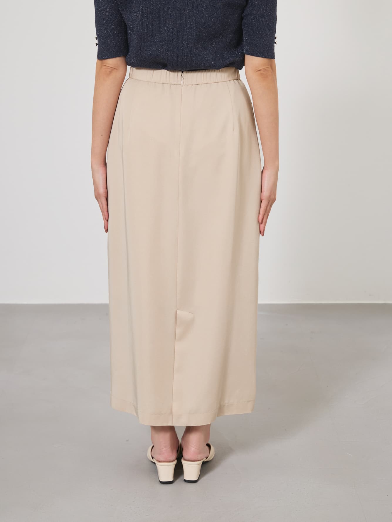 アシメタックIラインスカート-short & regular　[通常]