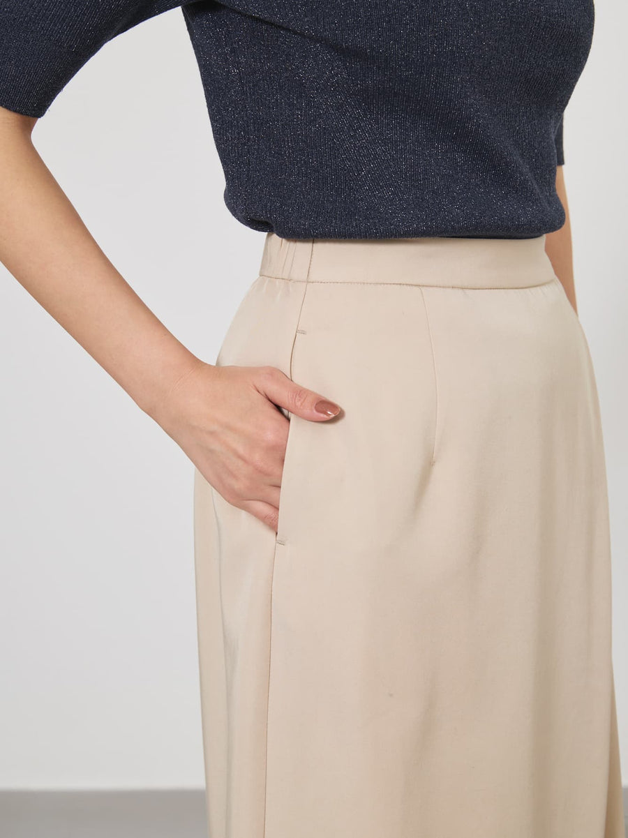 アシメタックIラインスカート-short & regular　[通常]