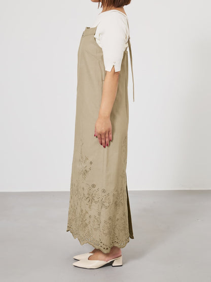 エンブロイダリージャンパースカート-short & regular　[通常]