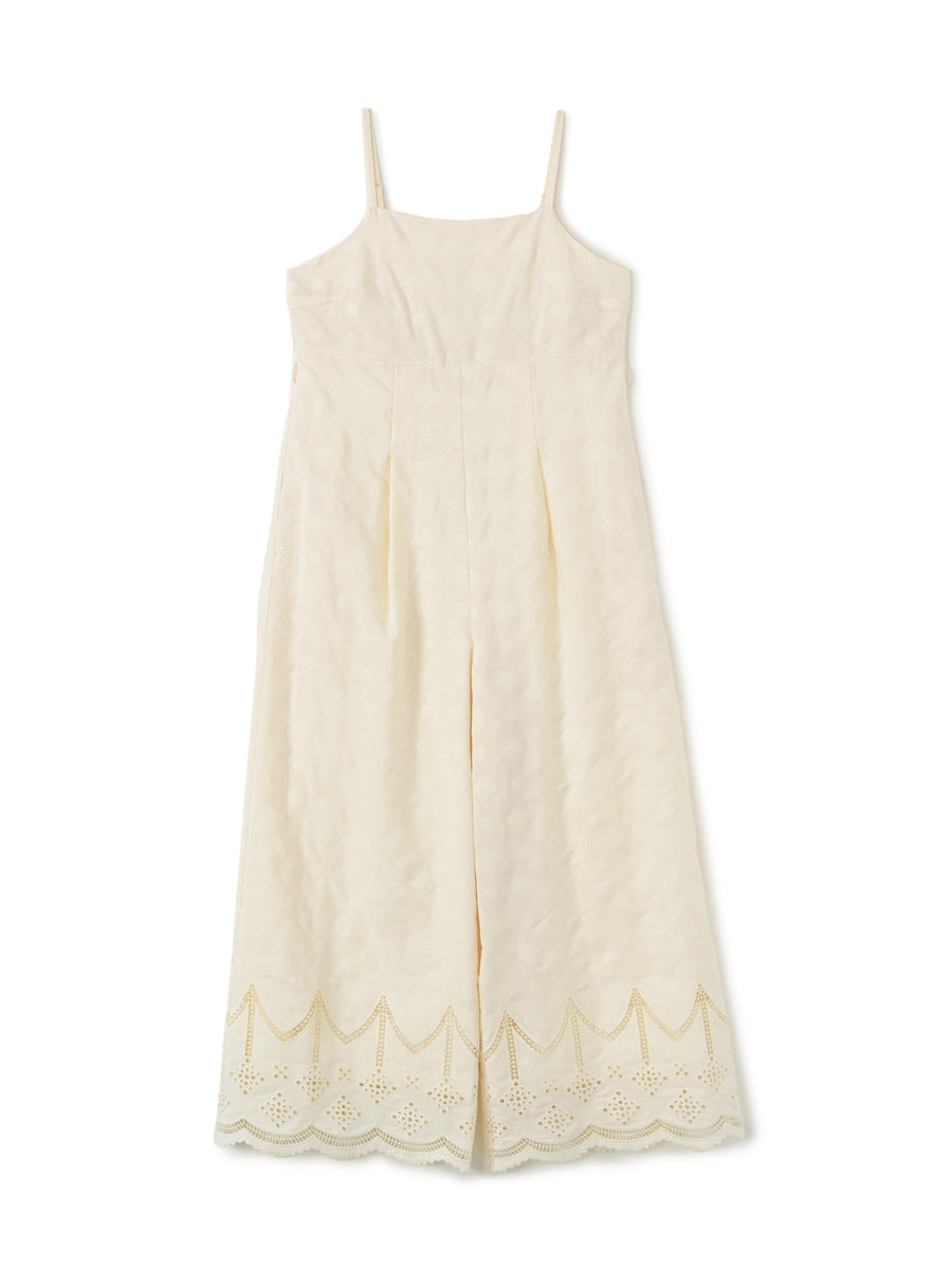 エンブロイダリースカーフセットオールインワン　[通常]