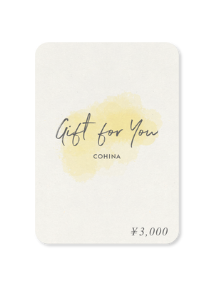 COHINA GIFT CARD 【 Gift for you 】