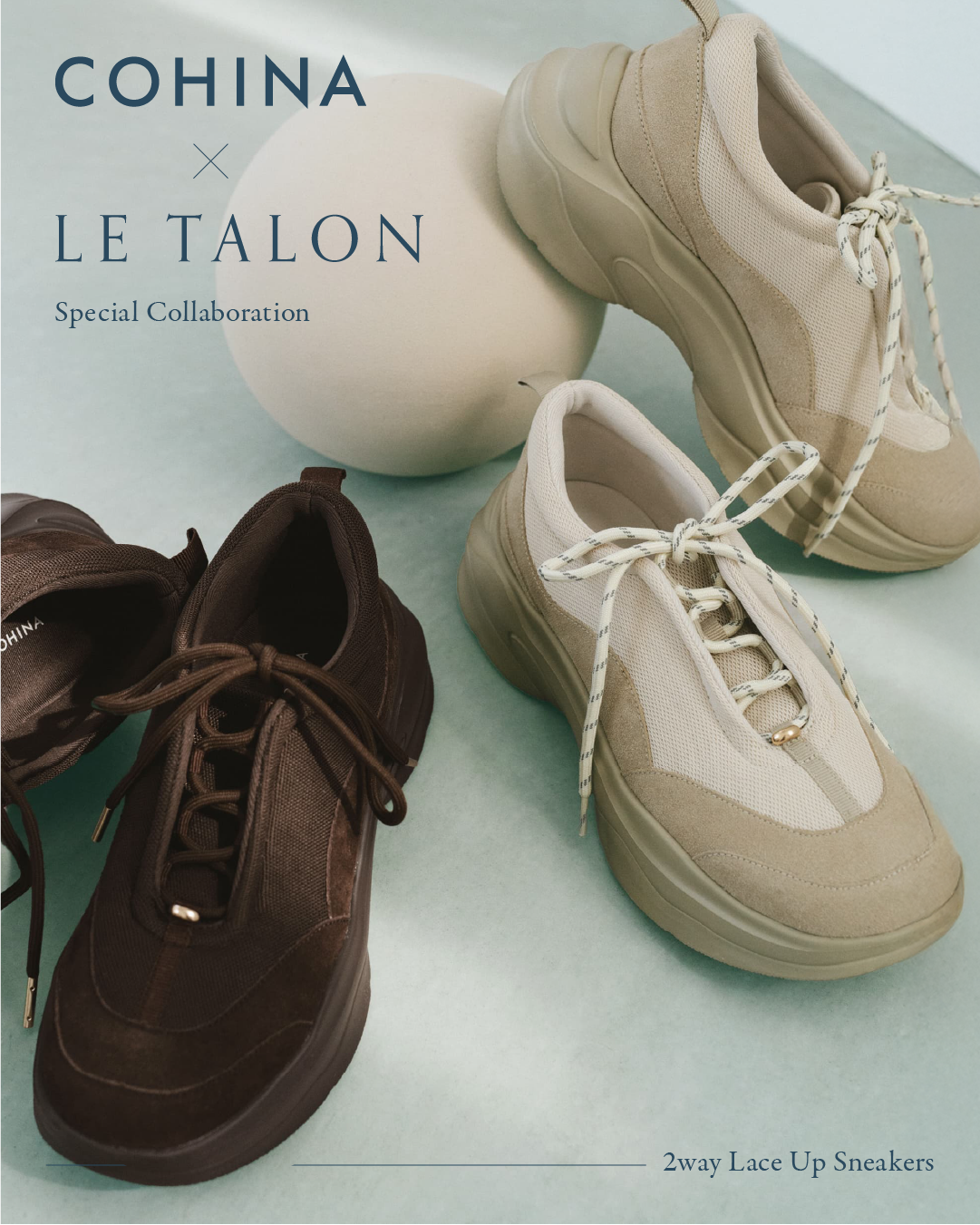 COHINA × LE TALON Special Collaboration