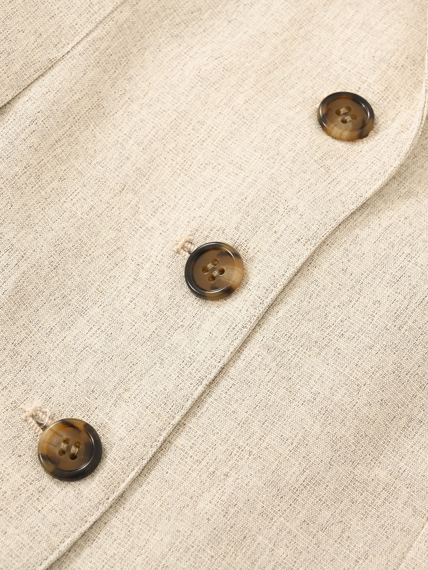 リネンライクテーラードタックジレ | 小柄・低身長女性向け