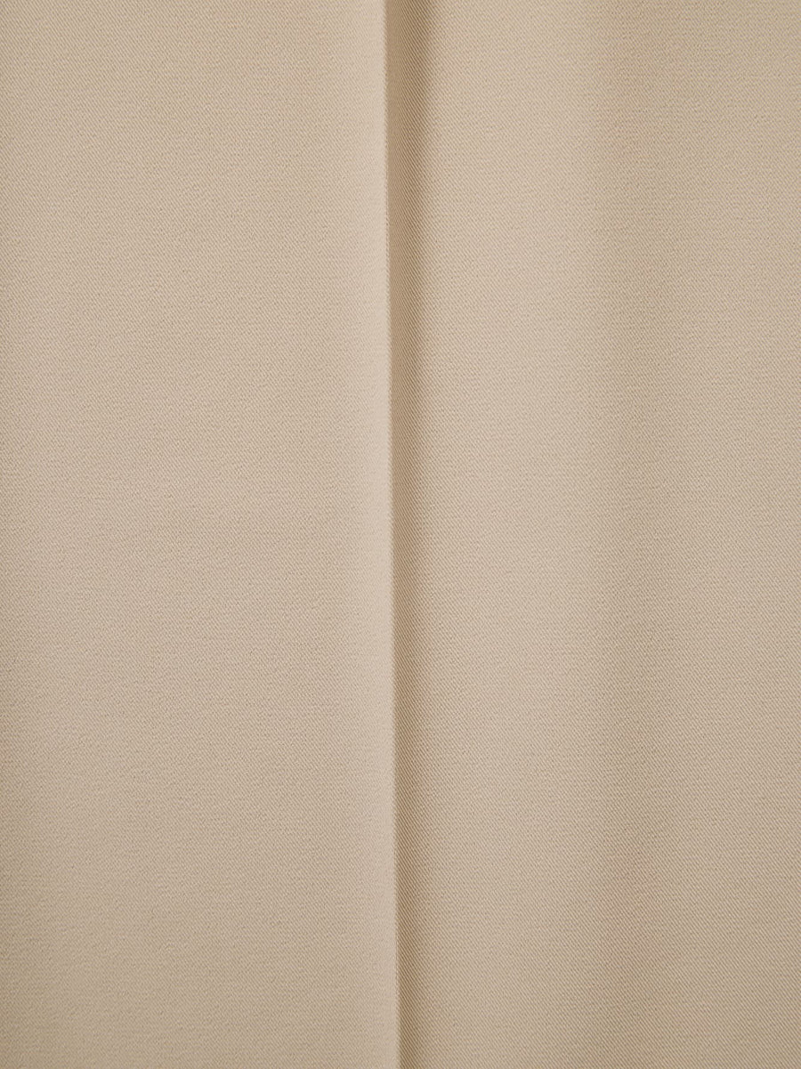 とろみツータックワイドパンツ-short & regular　[通常]