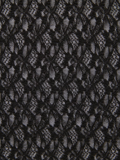 ストレッチレースボートネックトップス　[通常]