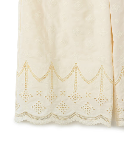 エンブロイダリースカーフセットオールインワン　[通常]