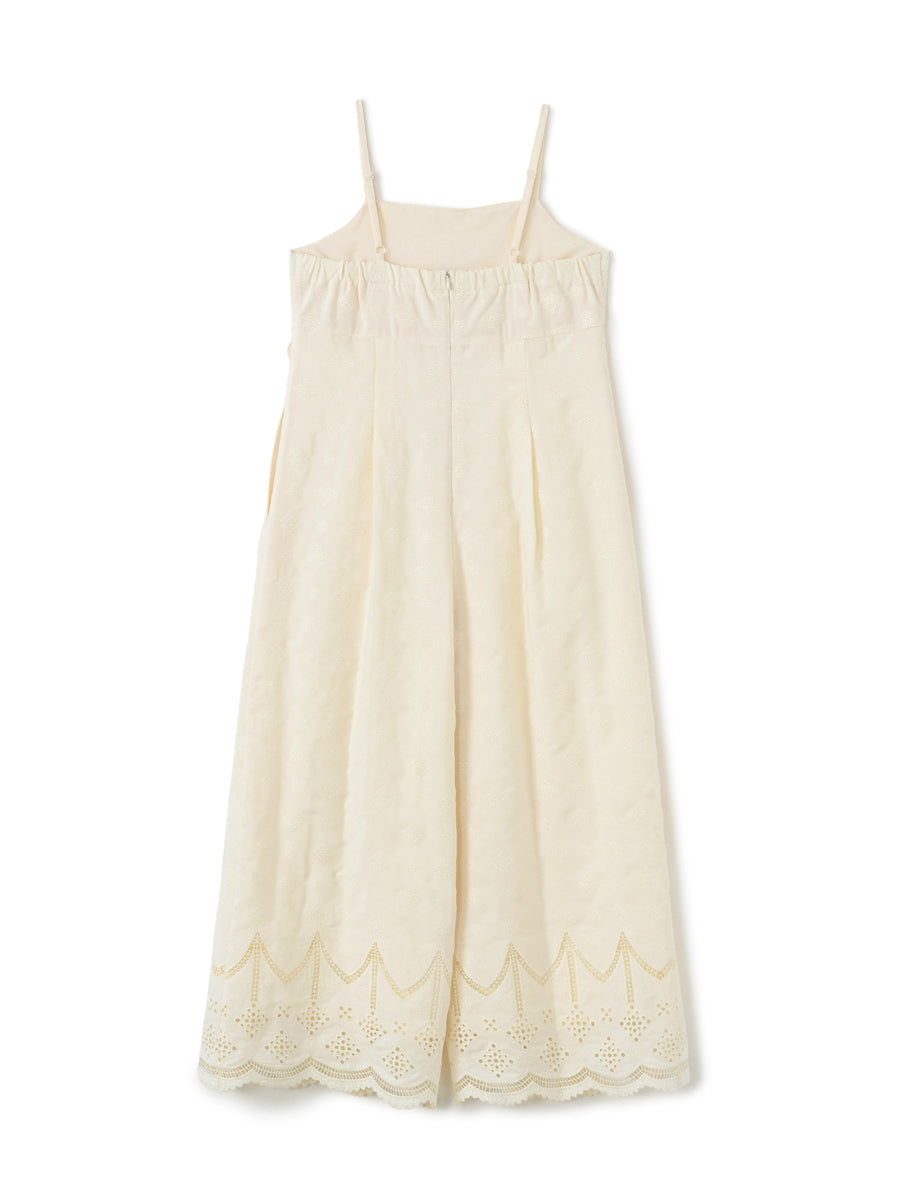 エンブロイダリースカーフセットオールインワン　[通常]