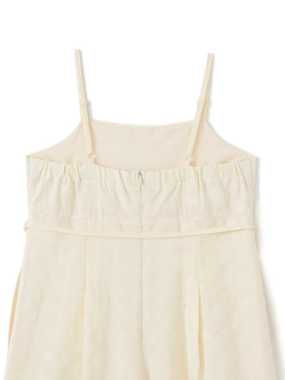 エンブロイダリースカーフセットオールインワン　[通常]