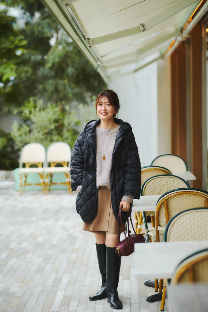 TAION  EXCLUSIVE for COHINA -ダウンで始める冬支度-