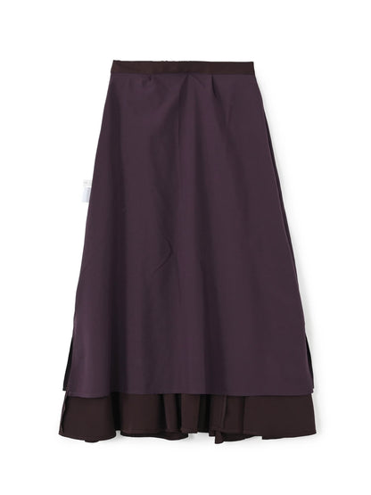 グロッシーボリュームフレアスカート　[通常]